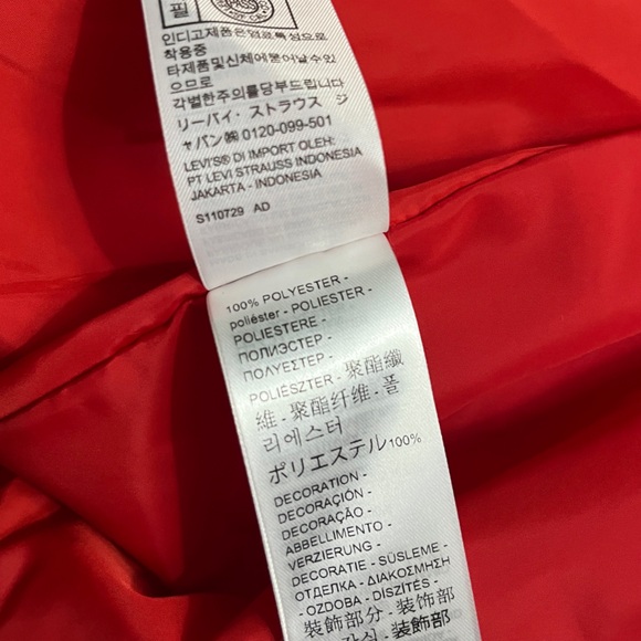 NWT - Levi's Gold Tab Women's Baseball Jacket - Size M - Picture 13 of 16